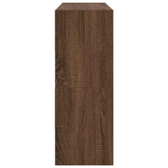 vidaXL Shoe Racks 2 pcs Stackable Brown Oak 89.5x30x40 cm 5