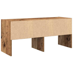 vidaXL Shoe Rack Stackable Old Wood 89.5x30x40 cm 6