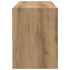 vidaXL Shoe Rack Stackable Artisan Oak 89.5x30x40 cm 5