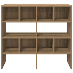 vidaXL Shoe Racks 2 pcs Stackable Artisan Oak 89.5x30x40 cm 4