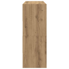 vidaXL Shoe Racks 2 pcs Stackable Artisan Oak 89.5x30x40 cm 5