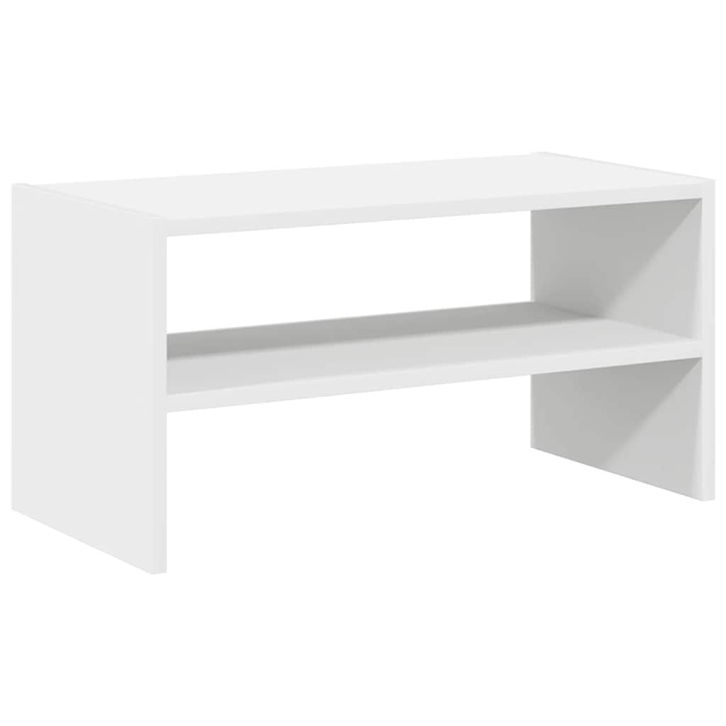 vidaXL Shoe Rack Stackable White 60x30x30.5 cm 6