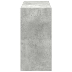 vidaXL Shoe Racks 2 pcs Stackable Concrete Grey 60x30x30.5 cm 5