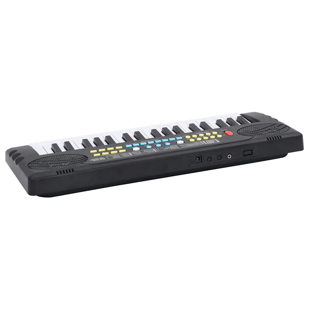 vidaXL 37 Keys Piano Electric Keyboard with Microphone for Kids 5