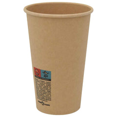 Paper Coffee Cups 1000 pcs 4oz Brown 400 ml