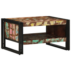 Coffee Table 70x50x38 cm Solid Wood Acacia 70 cm Reclaimed wood