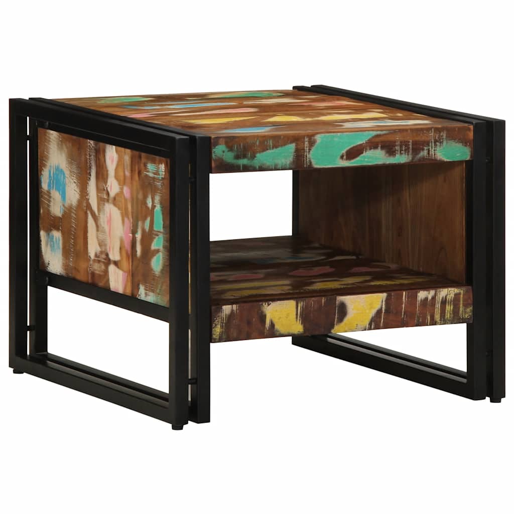 Coffee Table 70x50x38 cm Solid Wood Acacia 50 cm Reclaimed wood