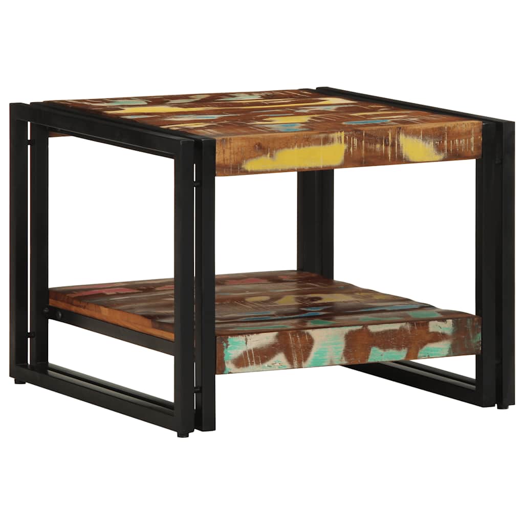 Coffee Table 90x50x38 cm Solid Wood Acacia with Shelf 50 cm