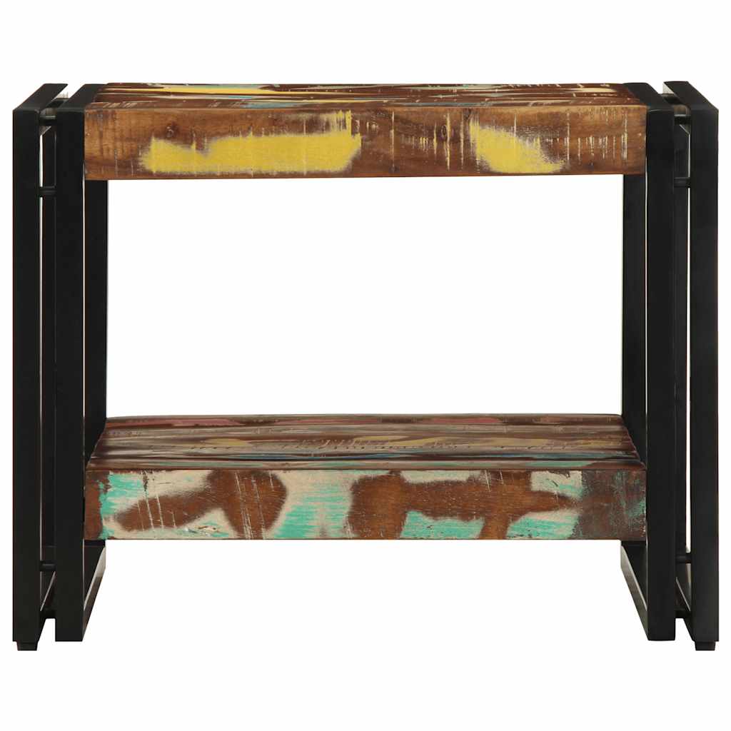 Coffee Table 90x50x38 cm Solid Wood Acacia with Shelf 50 cm