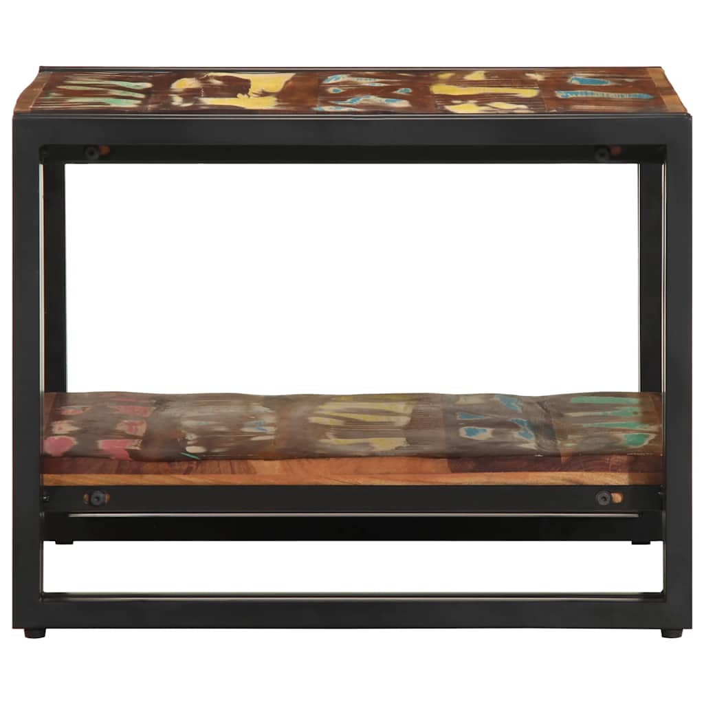 Coffee Table 90x50x38 cm Solid Wood Acacia with Shelf 50 cm