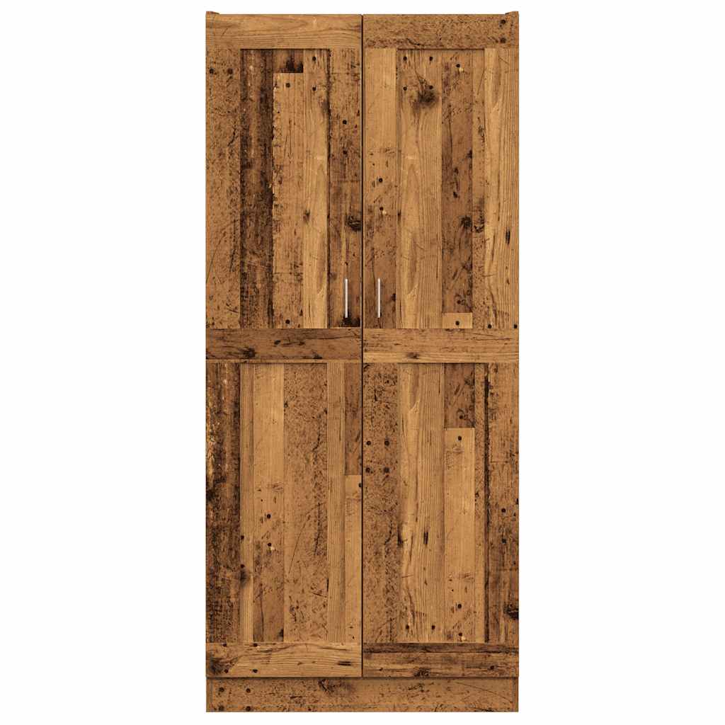 Highboard 82.5x30.5x185 cm Engineered Wood Old wood