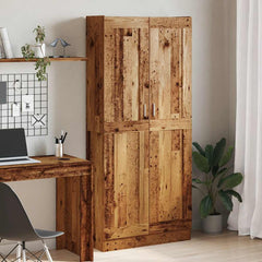 Highboard 82.5x30.5x185 cm Engineered Wood Old wood