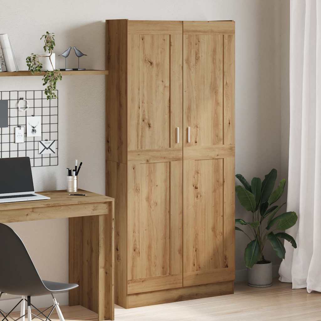 Highboard 82.5x30.5x185 cm Engineered Wood Artisan oak