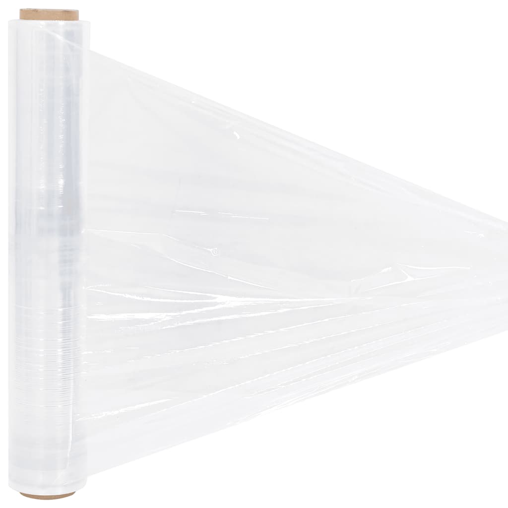 vidaXL Stretch Film 6 pcs Transparent 17 μm 50 cm x 150 m 6