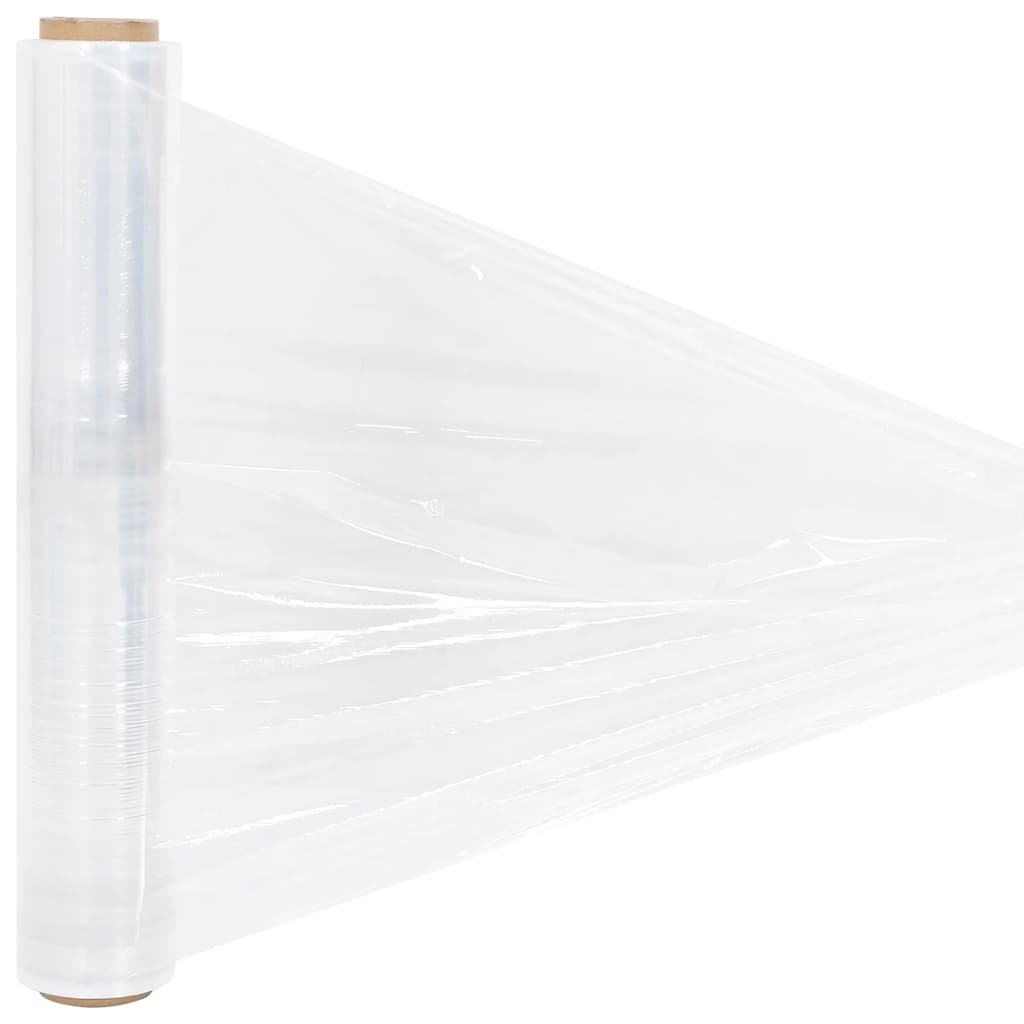 vidaXL Stretch Film 6 pcs Transparent 30 μm 50 cm x 150 m 6