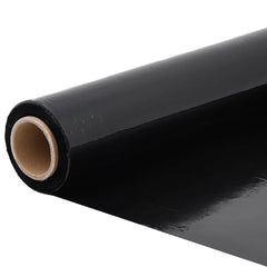 vidaXL Stretch Film 6 pcs Black 23 μm 50 cm x 150 m 5