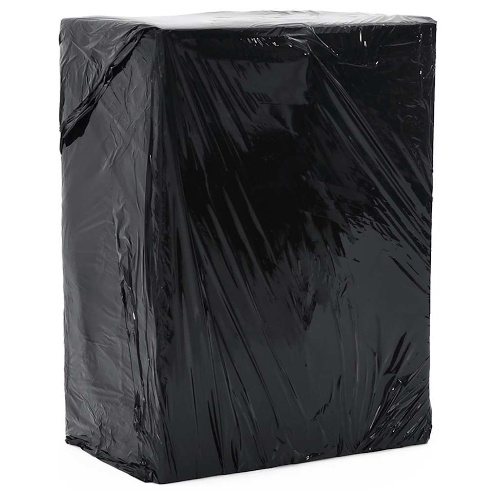 vidaXL Stretch Film 6 pcs Black 30 μm 50 cm x 150 m 1