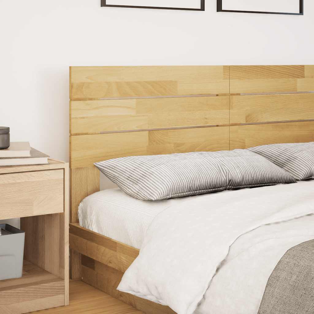 vidaXL Headboard Solid Wood Oak
