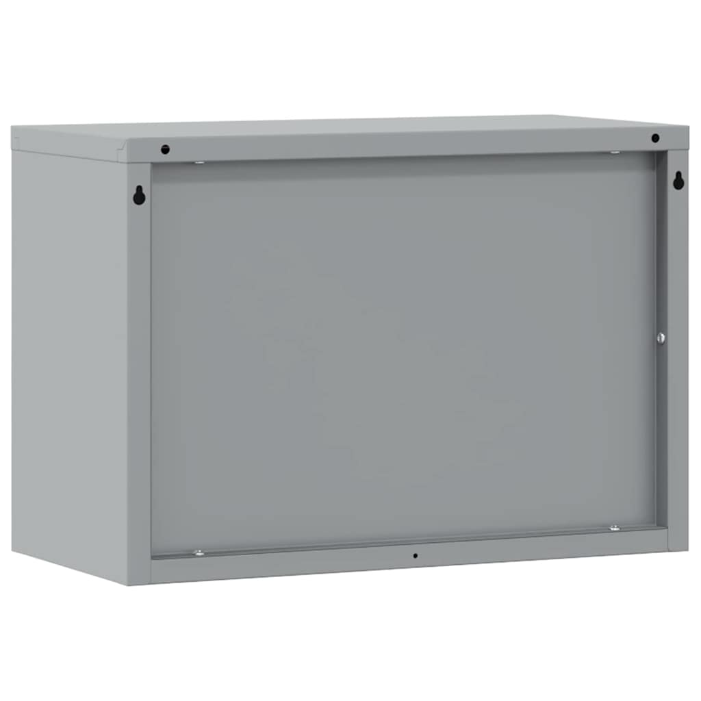 vidaXL Tool Cabinet with Storage Red and Grey 50 x 25 x 35 cm 5