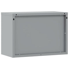 vidaXL Tool Cabinet with Storage Red and Grey 50 x 25 x 35 cm 5