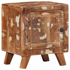 vidaXL Bedside Cabinet 40x32x46 cm Solid Wood Reclaimed
