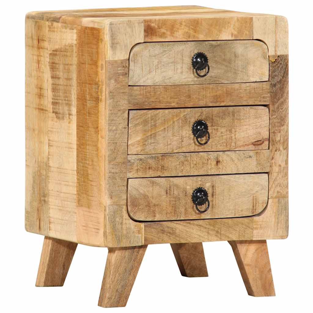 Bedside Cabinet Solid Wood Reclaimed