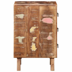 vidaXL Bedside Cabinet 2 pcs 37x32x50 cm Solid Wood Reclaimed 3