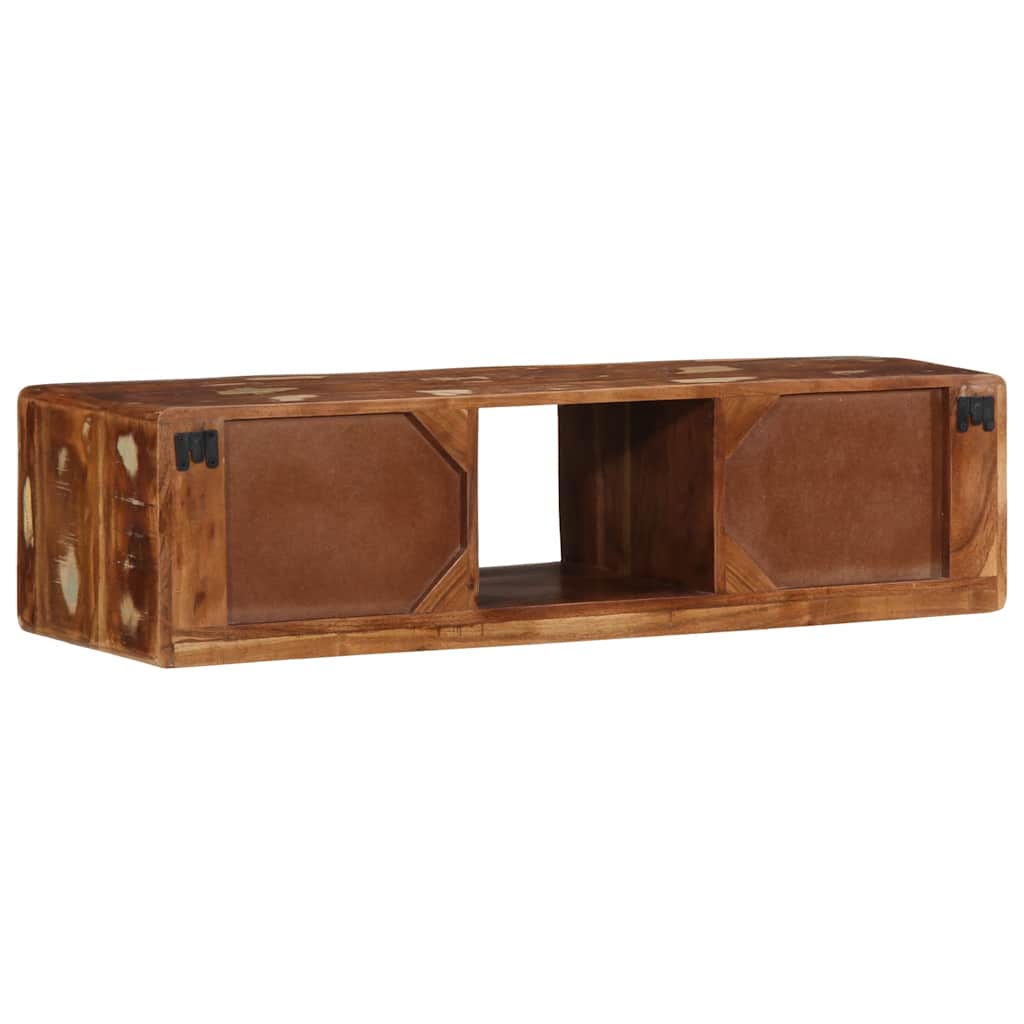 Wall-mounted TV Cabinet Solid Wood Reclaimed, image 4