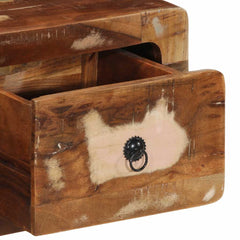 Wall-mounted TV Cabinet Solid Wood Reclaimed, image 6