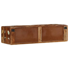 vidaXL Wall-mounted TV Cabinet 100x32x25 cm Solid Wood Reclaimed 4