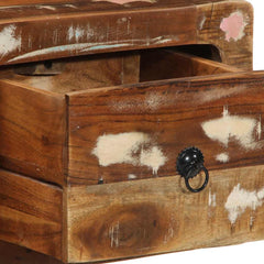 vidaXL Wall-mounted TV Cabinet 100x32x25 cm Solid Wood Reclaimed 6