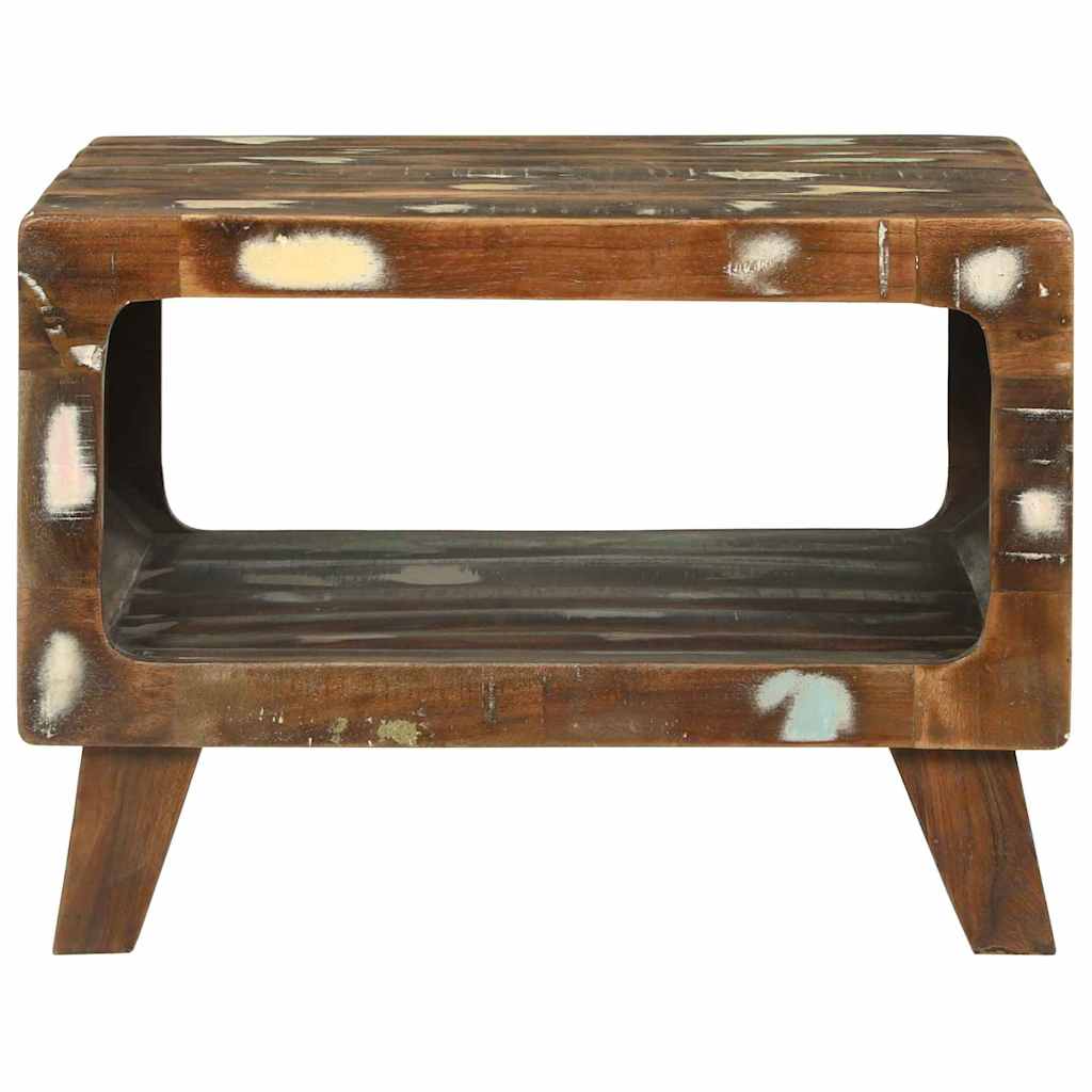 Coffee Table Brown Solid Mango Wood 50 x 50 x 35 cm Solid reclaimed wood