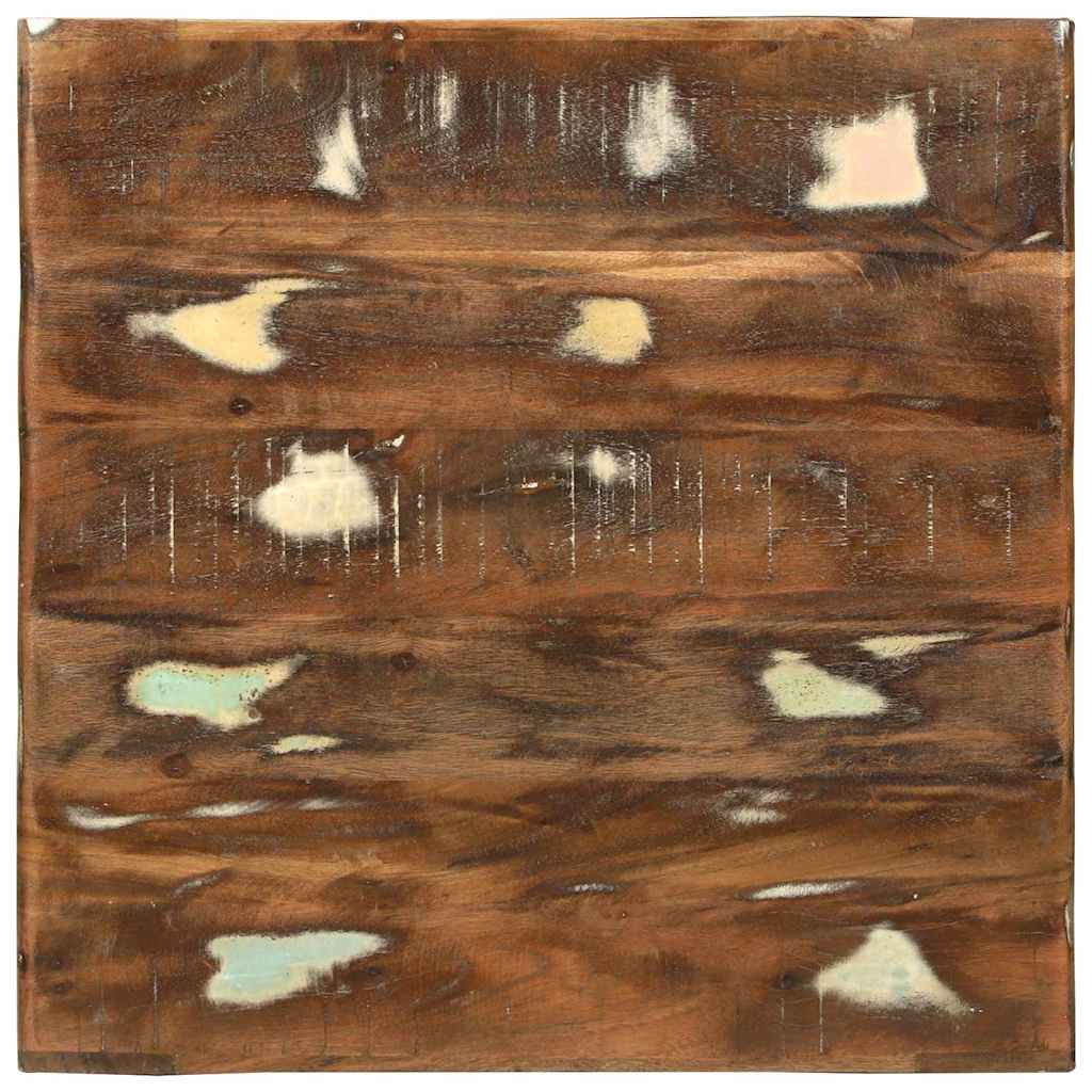 Coffee Table Brown Solid Mango Wood 50 x 50 x 35 cm Solid reclaimed wood
