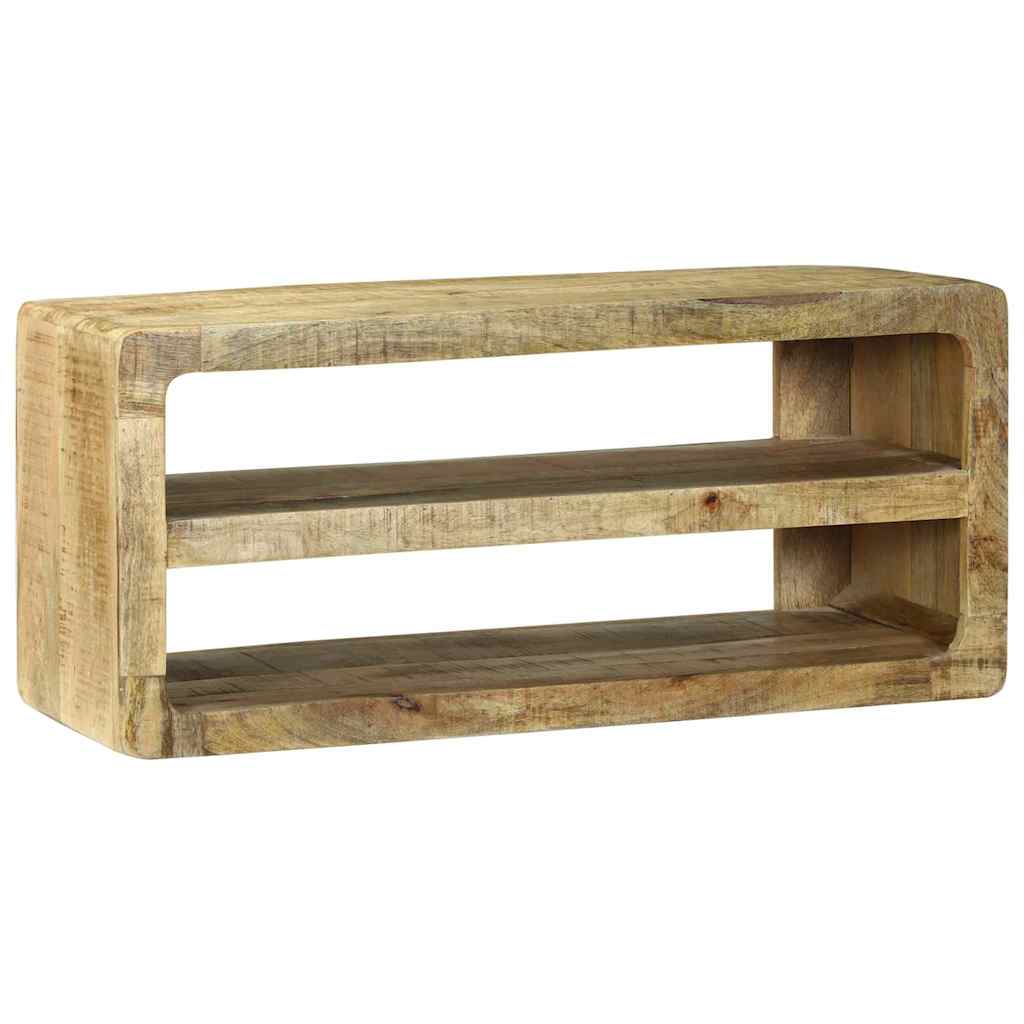TV Cabinet Multicolour Solid Reclaim Wood
