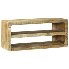 TV Cabinet Multicolour Solid Reclaim Wood