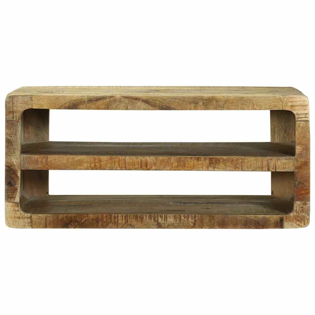 TV Cabinet Multicolour Solid Reclaim Wood