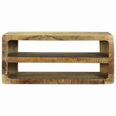 TV Cabinet Multicolour Solid Reclaim Wood