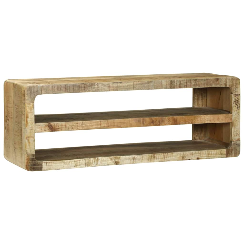 TV Cabinet Multicolour Solid Reclaim Wood