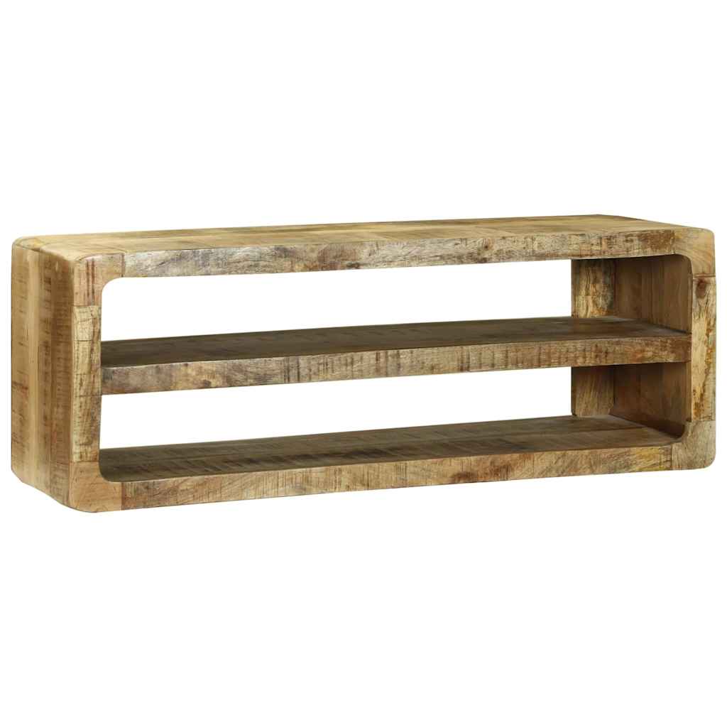 TV Cabinet Multicolour Solid Reclaim Wood