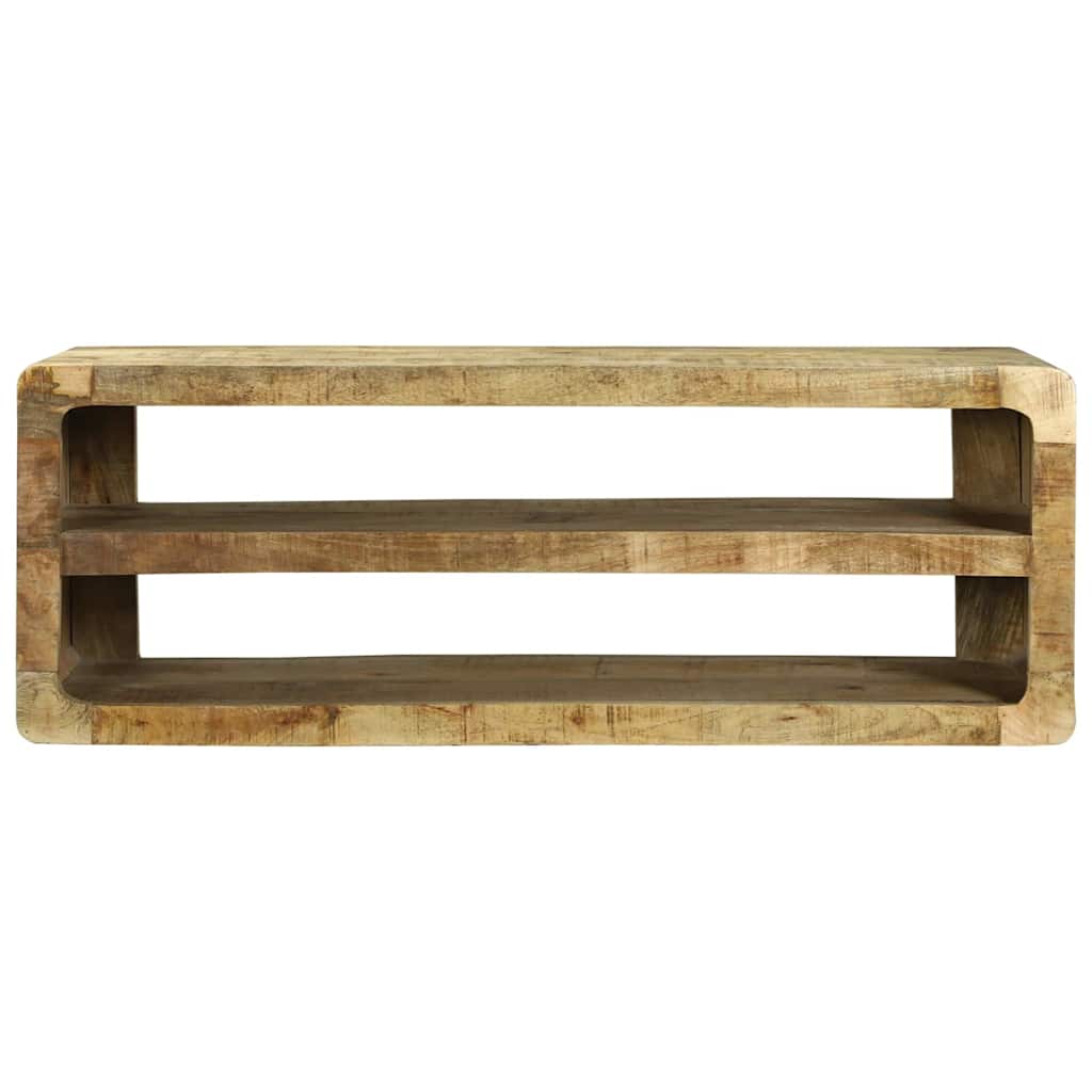TV Cabinet Multicolour Solid Reclaim Wood