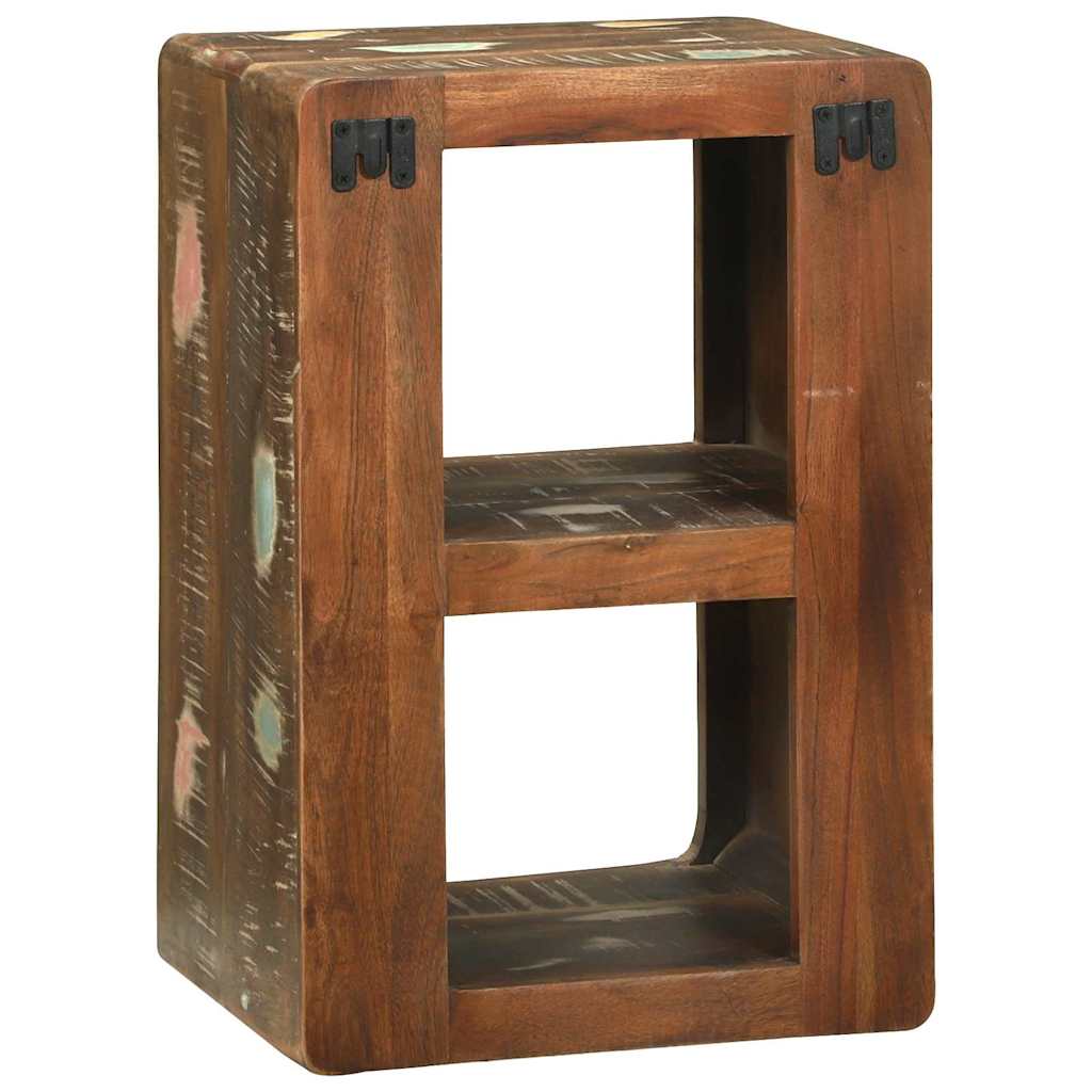 vidaXL TV Cabinet Multicolour 36 x 30 x 54 cm Solid Reclaim wood 5
