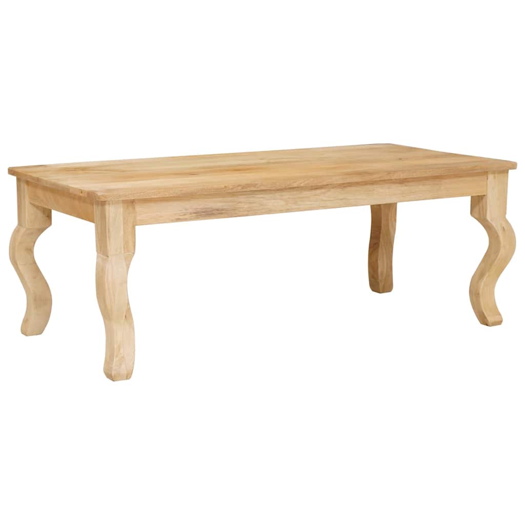 vidaXL Coffee Table Brown 110 x 55 x 40 cm Solid Mango Wood 3