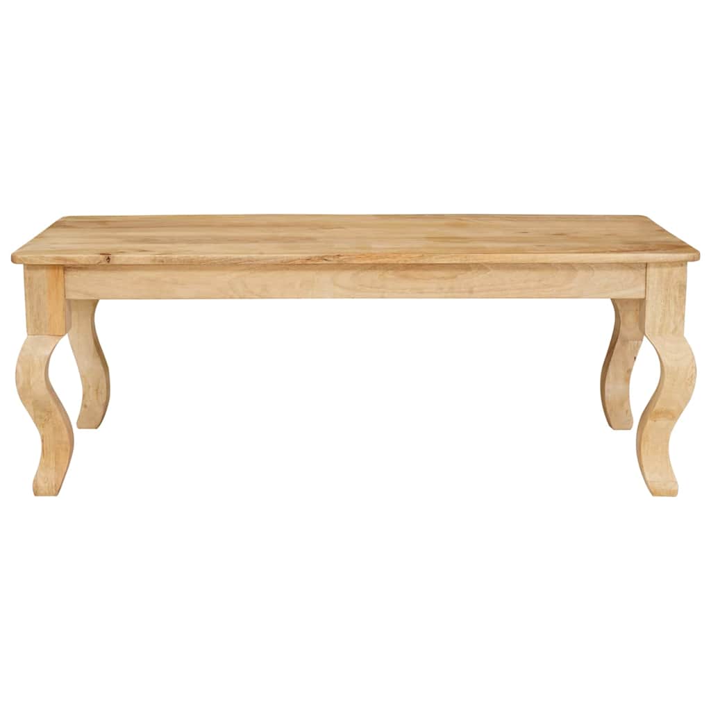 vidaXL Coffee Table Brown 110 x 55 x 40 cm Solid Mango Wood 4