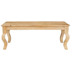 vidaXL Coffee Table Brown 110 x 55 x 40 cm Solid Mango Wood 4