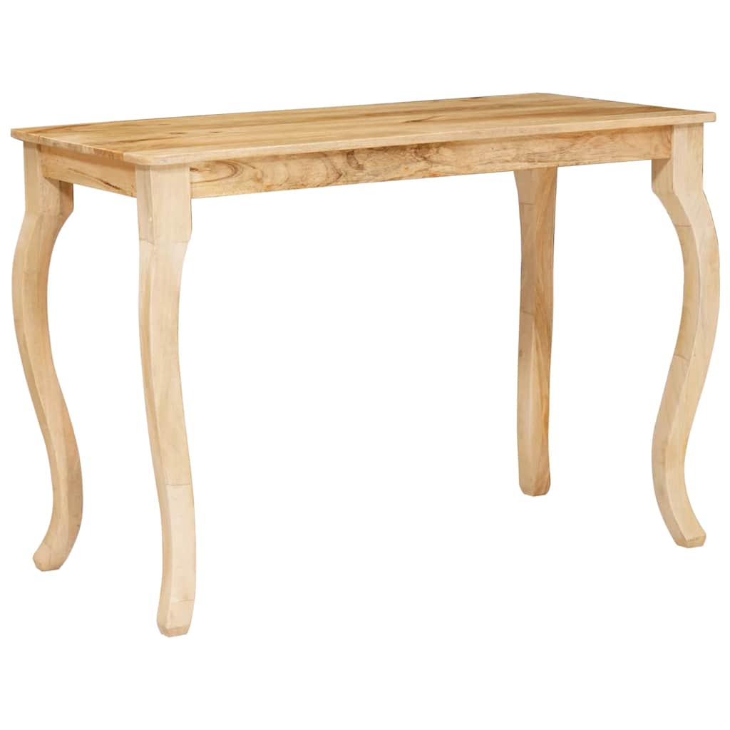 vidaXL Coffee Table Brown 110 x 55 x 77 cm Solid Mango Wood 3