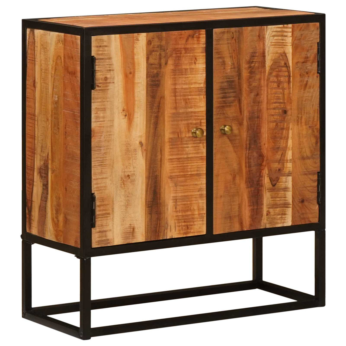 vidaXL Sideboard Beta Natural 70 x 30 x 75 cm Solid Acacia Wood 2