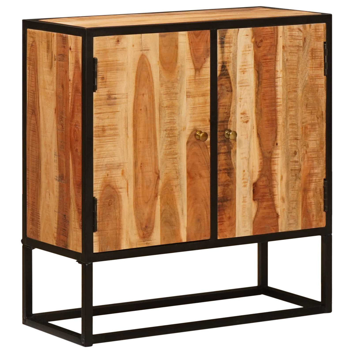vidaXL Sideboard Beta Natural 70 x 30 x 75 cm Solid Acacia Wood 4