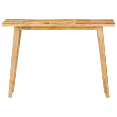 vidaXL Dinning Table Natural 100 x 35 x 75 cm Solid Mango Wood 4