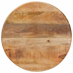 vidaXL Nesting Coffee Tables 3 pcs Brown Ø 54 x 40 cm Solid Mango Wood 6