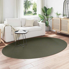 Carpet HUARTE 160 x 230 cm 100% Polyester Forest green